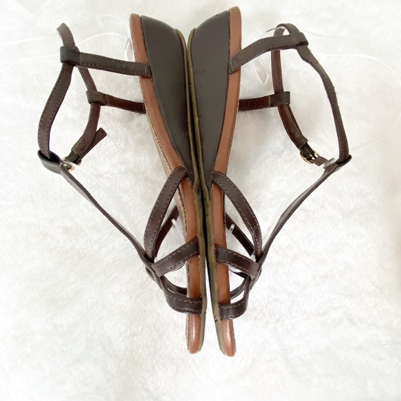 Rocket Dog Lisbon Brown Strappy Wedge Sandals 9 - Picture 5 of 8